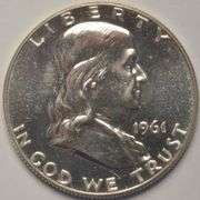 1961 Proof Franklin Half Dollar