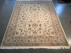 FINE SILK &WOOL RUG 8x10
