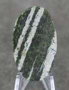 Incredible 42.04ct metallic banded Chrysolite Jasper