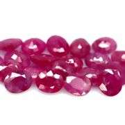 Rare heated only 11.20ct Ruby set from Madagascar