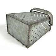 Vintage Galvanized Grater with Handle