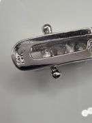 14 Kt White Gold Plated 8.75 Ctw Lab Simulated Diamond Tennis Bracelet