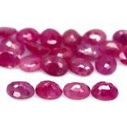 Rare heated only 11.20ct Ruby set from Madagascar