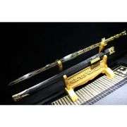 Authentic Hand-Forged Chinese Han Jian Blue Dragon Sword