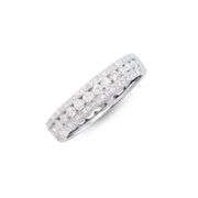 14KT White Gold 0.70ctw Diamond Ring