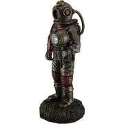 Diving Bell Skeleton Statue with LED Lighting