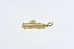 14K Yellow Gold #1 Number One Sis Sister The Best Charm/Pendant