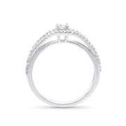 14KT White Gold 0.45ctw Diamond Ring