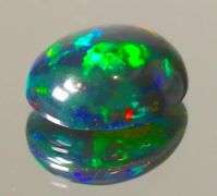Glowing! 2.16ct full cover multi-pattern black Opal