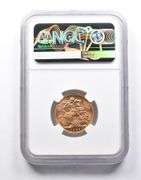 MS66 1925 Great Britain 1 Sovereign Gold Coin NGC