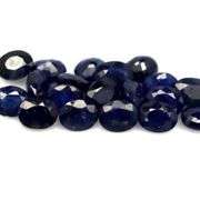 Heated! 9.48ct Royal blue Sapphire set from Madagascar