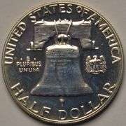 1958 Proof Franklin Half Dollar