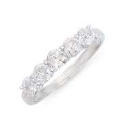 14KT White Gold 1.10ctw Diamond Ring