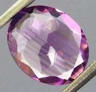 Excellent 1.93ct oval cut Amethyst