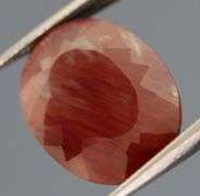 Don't miss this 6.73ct top imperial red Andesine!