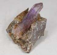 Large 445ct natural Amethyst in matrix