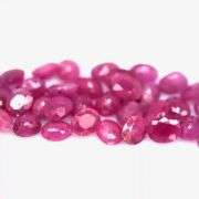 Vivid 14.45ct reddish pink Ruby set from Madagascar