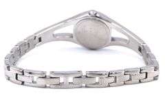 Timex quartz stainless steel bangle watch