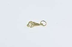 14K Yellow Gold Sail Boat Ship Vintage Nautical Charm/Pendant