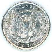 1889 Morgan Silver Dollar in AU Details