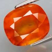 Smoldering top color 4.64ct Hessonite Garnet