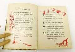 1906 Reflections of a Bachelor Antique Book