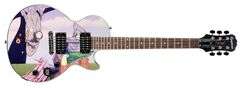 Pink Floyd David Gilmour Signed Custom "Teacher" Epiphone Graphics Guitar ACOA