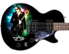 Steve Vai Autographed Signed Gibson Epiphone Les Paul Graphics Guitar ACOA