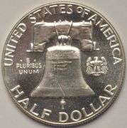 1961 Proof Franklin Half Dollar