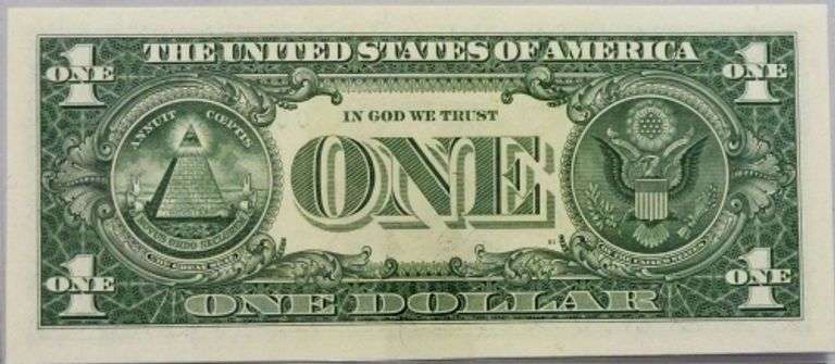Superb Crisp 2003A $1 Repeater Note Philadelphia 92429242!
