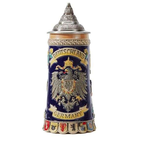 German Coats of Arms Beer Stein Mug