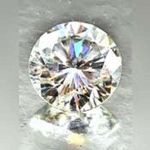 Huge 10.05 Ct Sparkling VVs1 I-J Simulated Diamond Solitaire