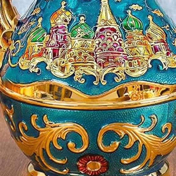 Turkish Coffee Pot and Tea Set with Tray