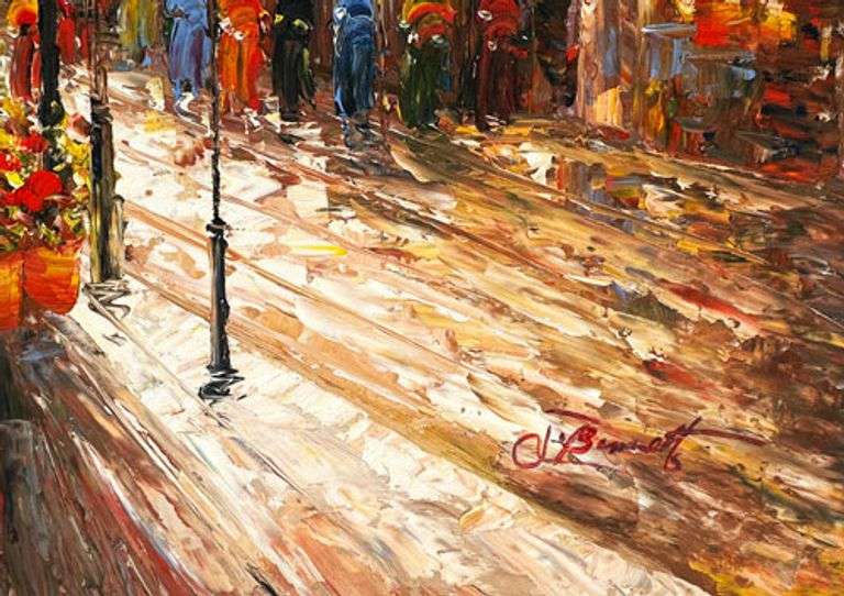 ONE OF A KIND BEAUTIFUL PAINTING ON CANVAS