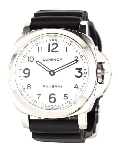PANERAI Luminol Base Pam114, 44mm, White Dial, Stainless Steel W/ Box