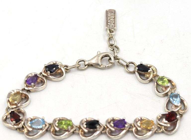 Group lot of 3 Vintage 925 sterling silver bracelets