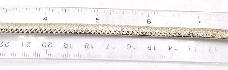 Group lot of 2 Vintage 925 sterling silver bracelets