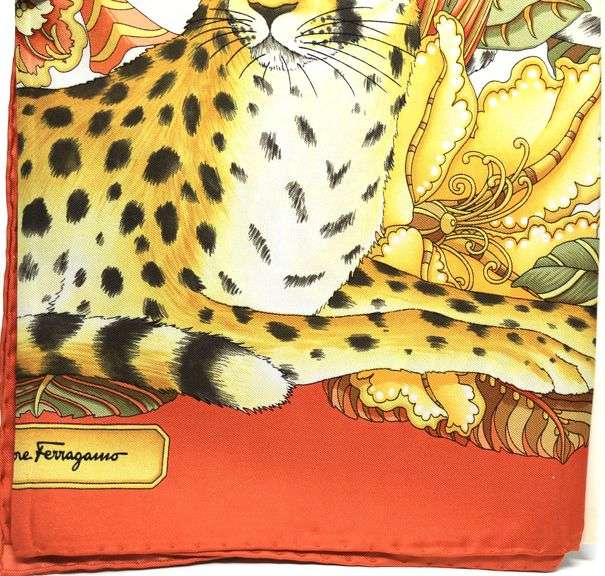 Ferragamo Leopard scarf