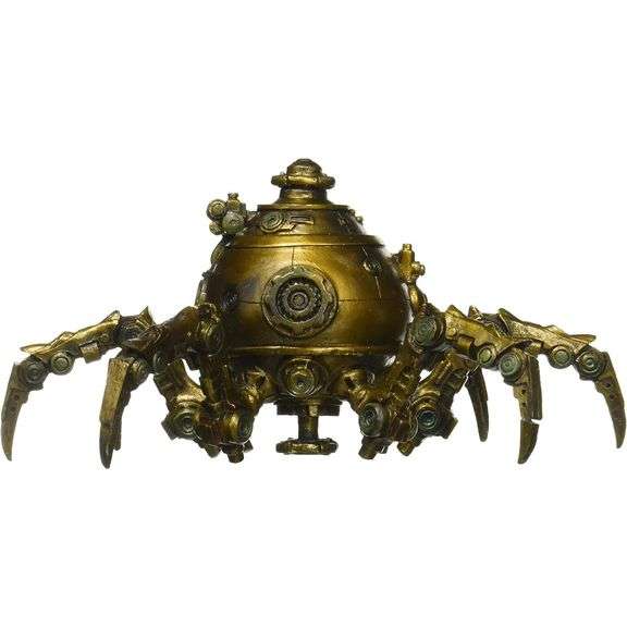 Octopod Antique Gold Mechanical Sea Creature