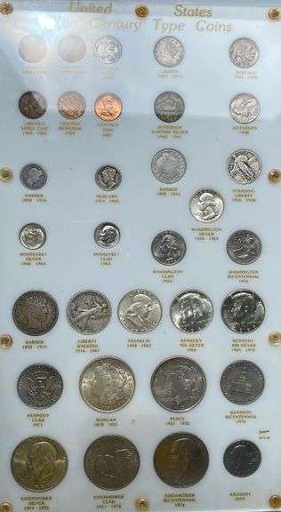 31 Piece US 20 TH Century Type Set