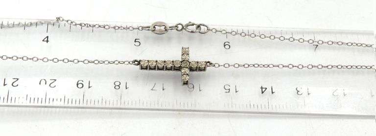 Group lot of 10 Vintage 925 sterling silver necklaces