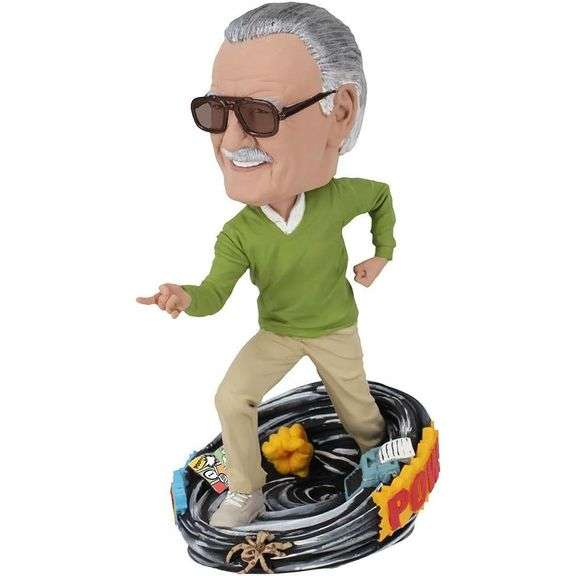 Stan Lee Handpainted Collectible Bobblehead