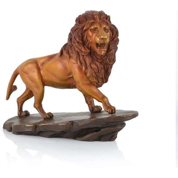 Pure Copper and Brass Lion