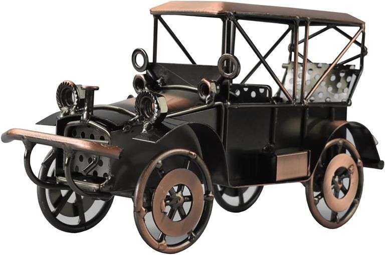 Handmade Antique Vintage Model T Car Model