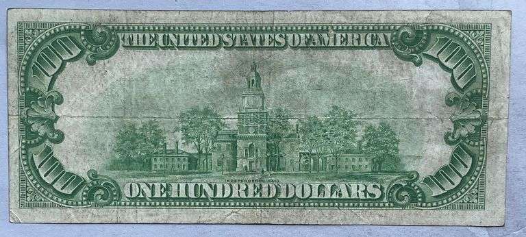 $100 1928 A Gold Redeemable Chicago FRNote