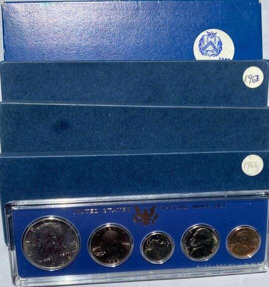 2 Each 1966 & 67 Special Mint Sets