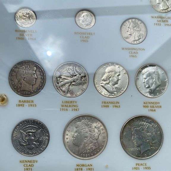 31 Piece US 20 TH Century Type Set