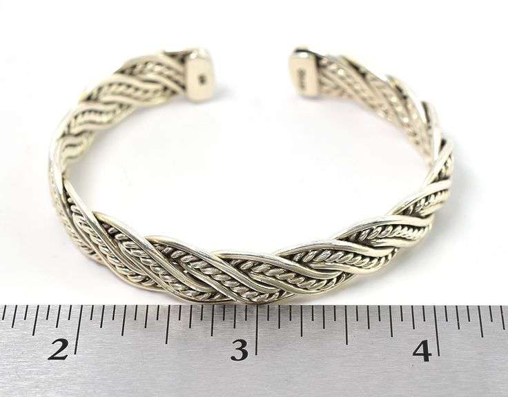 Cuff Bracelet in Sterling Silver