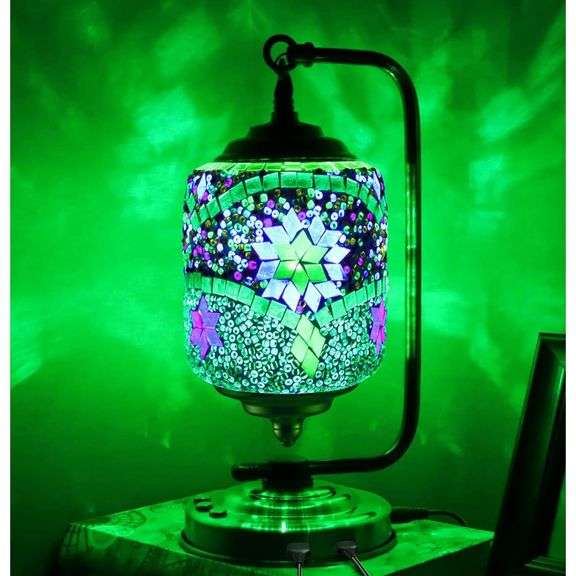 Moroccan Mosaic Vintage Lamp
