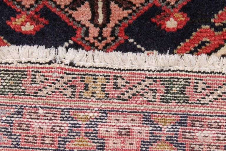 Handmade Persian Heriz Runner 3.9x12.3